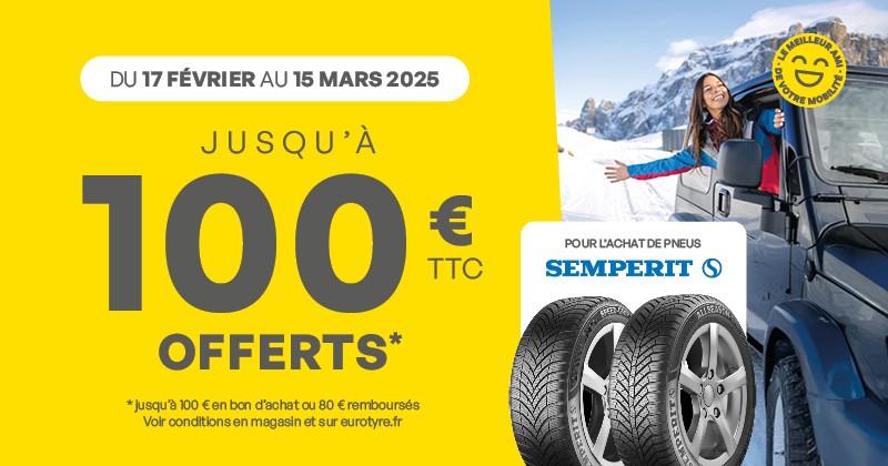 promotion pneus Semperit printemps 2025